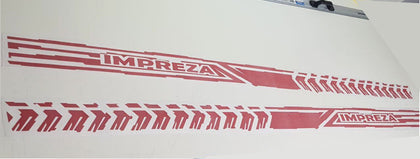 Stickers Compatible with Subaru Impreza Collection | Brothers Graphics