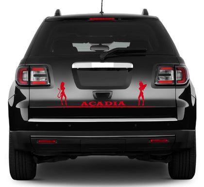 Custom Stickers Racing Stripes for GMC Acadia Collection | Brothers Graphics
