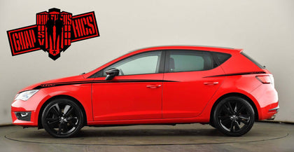 Premium vinyl stripe kits for seat stripes stickers