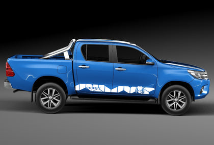 Vinyl Stickers for Toyota Hilux | Brothers Graphics