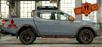 Vinyl decal Stickers for Mitsubishi L200 Collection | Brothers Graphics