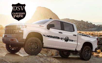 Silverado decals Vinyl decal Stickers for Chevrolet Silverado