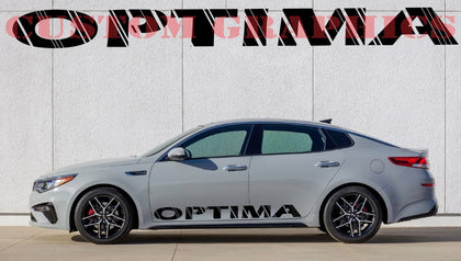 Kia Optima Custom Vinyl Decals | Brothers Graphics