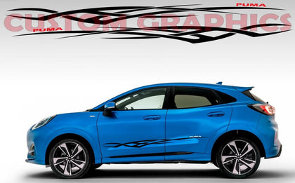 Vinyl Stickers Compatible With Ford Puma | Brothers Graphics