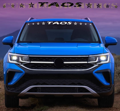 Vinyl decal Stickers Compatible With VW Taos decals Collection | Brothers Graphics