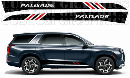 Vinyl Decal Stickers for Hyundai Palisade Brand.
