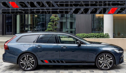 Vinyl decal Stickers Compatible With VOLVO V90 | Brothers Graphics