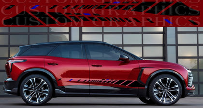 Sticker Compatible with Chevrolet Blazer EV
