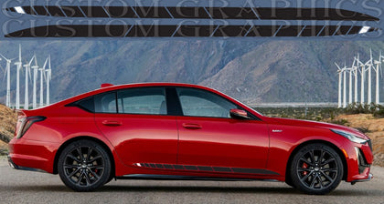 Cadillac-CT5-V car sticker decals body kit