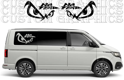 New Premium Vinyl Sticker Compatible With VW Transporter | Brothers Graphics