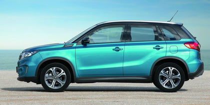 Suzuki Vitara Collection  Style your Suzuki Vitara with sporty vinyl stripes. Durable PVC vinyl, resistant to UV and weather.