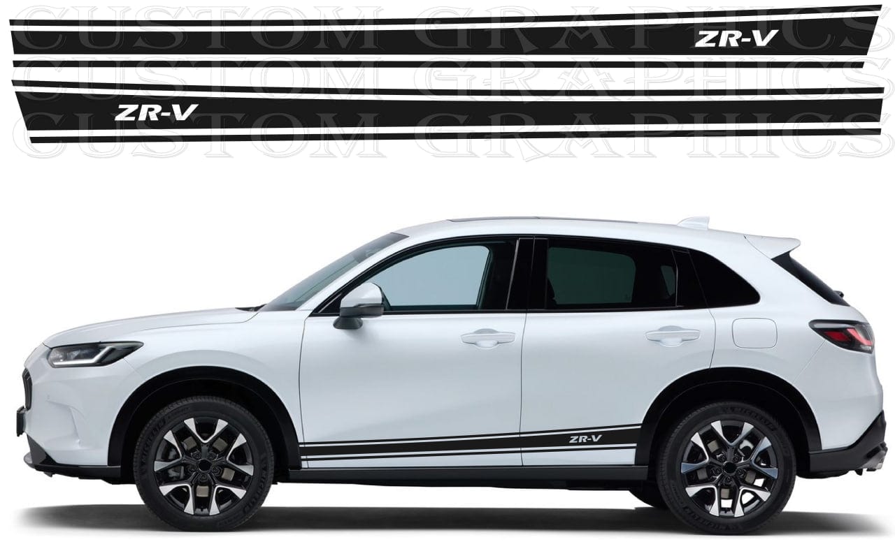 Autocollant Premium compatible avec le design arrière sportif HONDA ZR-V