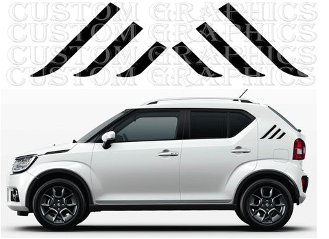 Racing Graphics Sticker Car Vinyl Stripes For Suzuki Ignis New