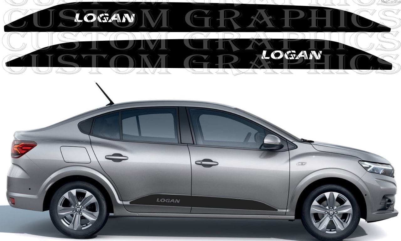Introducing Timeless Graphic Stickers Compatible With Dacia Logan