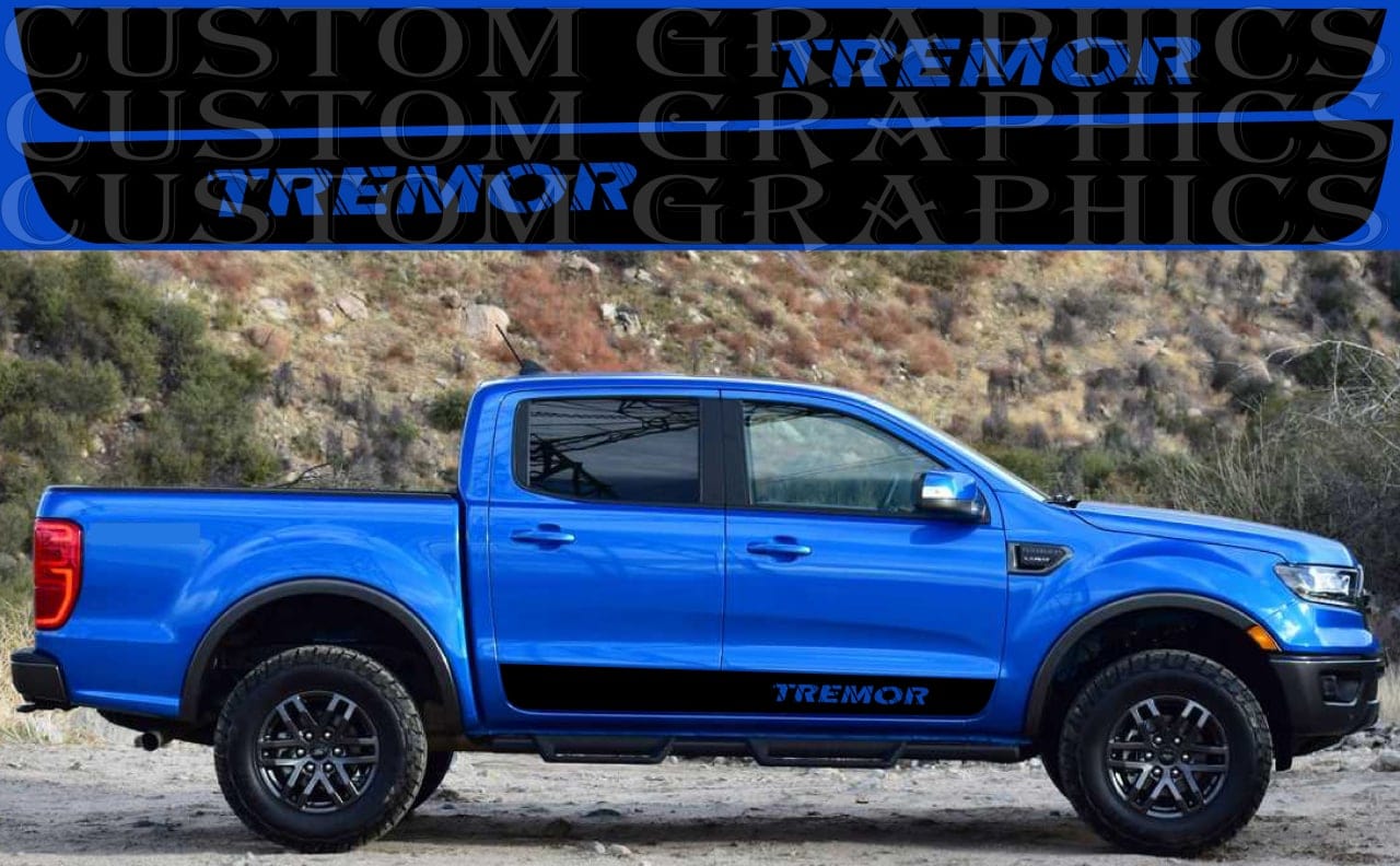Autocollants compatibles avec le design de style Ford Ranger Tremor