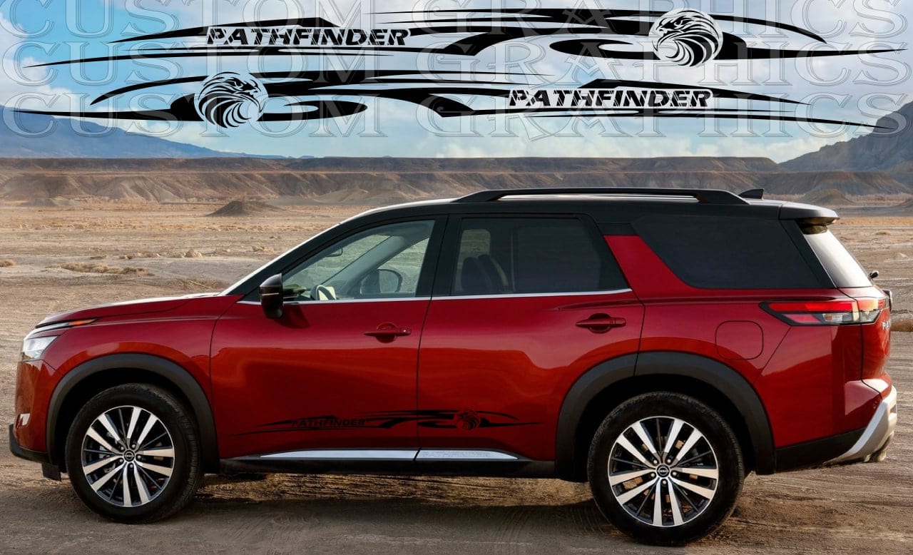 Nouveau graphisme compatible avec le design Tribal Eagle de Nissan Pathfinder