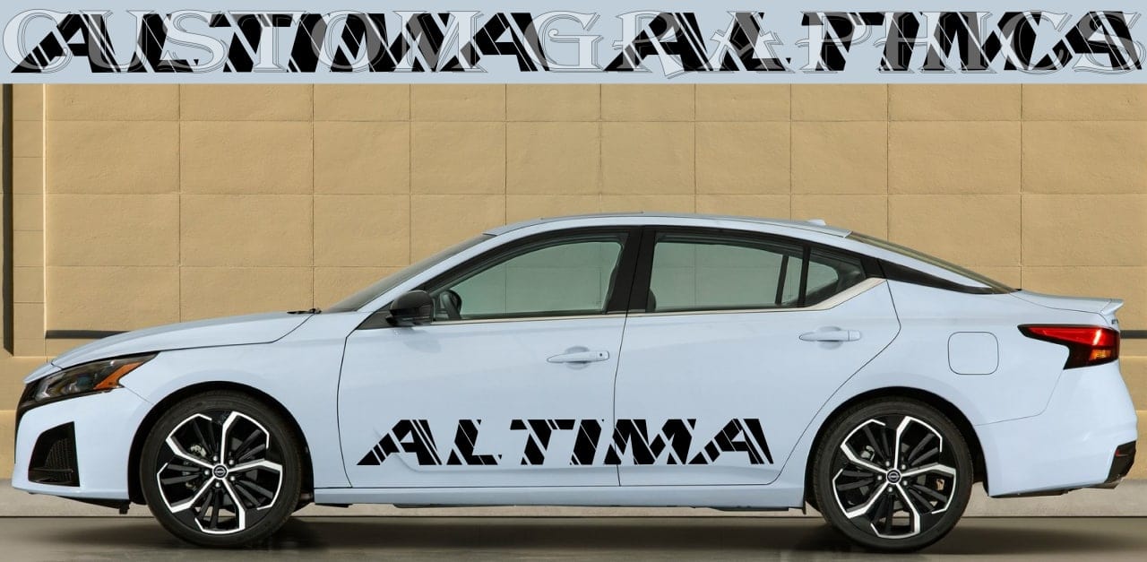 Autocollants compatibles avec le nouveau design du nom Nissan Altima