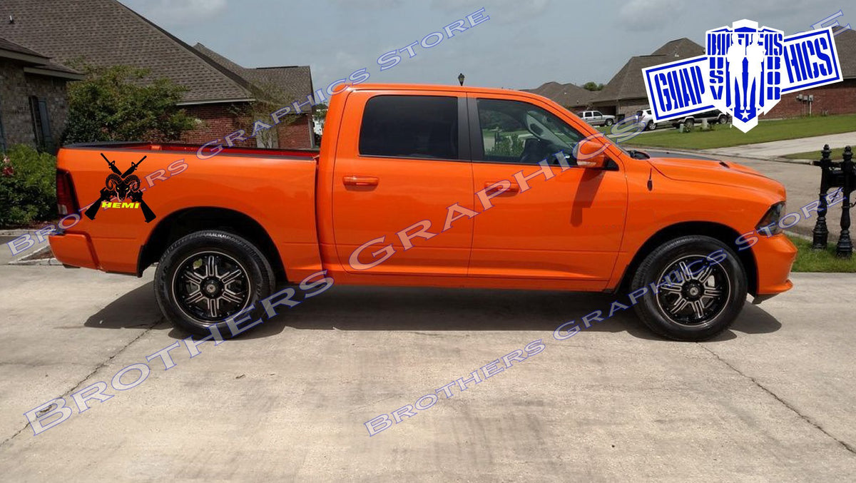 Dodge ram body decals Dodge Ram stripes Dodge ram pinstripe kit