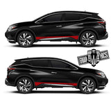 Premium Quality Stickers Compatible with Nissan Murano Unique Design Decorative car decals BFF