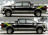 Premium Quality Vinyl Stickers Compatible with Nissan Titan Decorative car decals