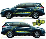 2x Decal Sticker Vinyl Side Racing Stripes for Nissan X-Trail - Brothers-Graphics