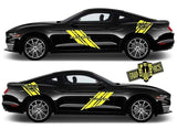4x Style Racing Line Sticker Car Side Vinyl Stripes For Ford Mustang 2005-2020 - Brothers-Graphics