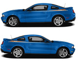 Attractive 2 Color Stickers compatible with Ford Mustang  | Ford mustang pony decal