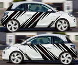 Attractive Stickers Custom Graphic Decals Pair stickers For Opel Adam - Brothers-Graphics