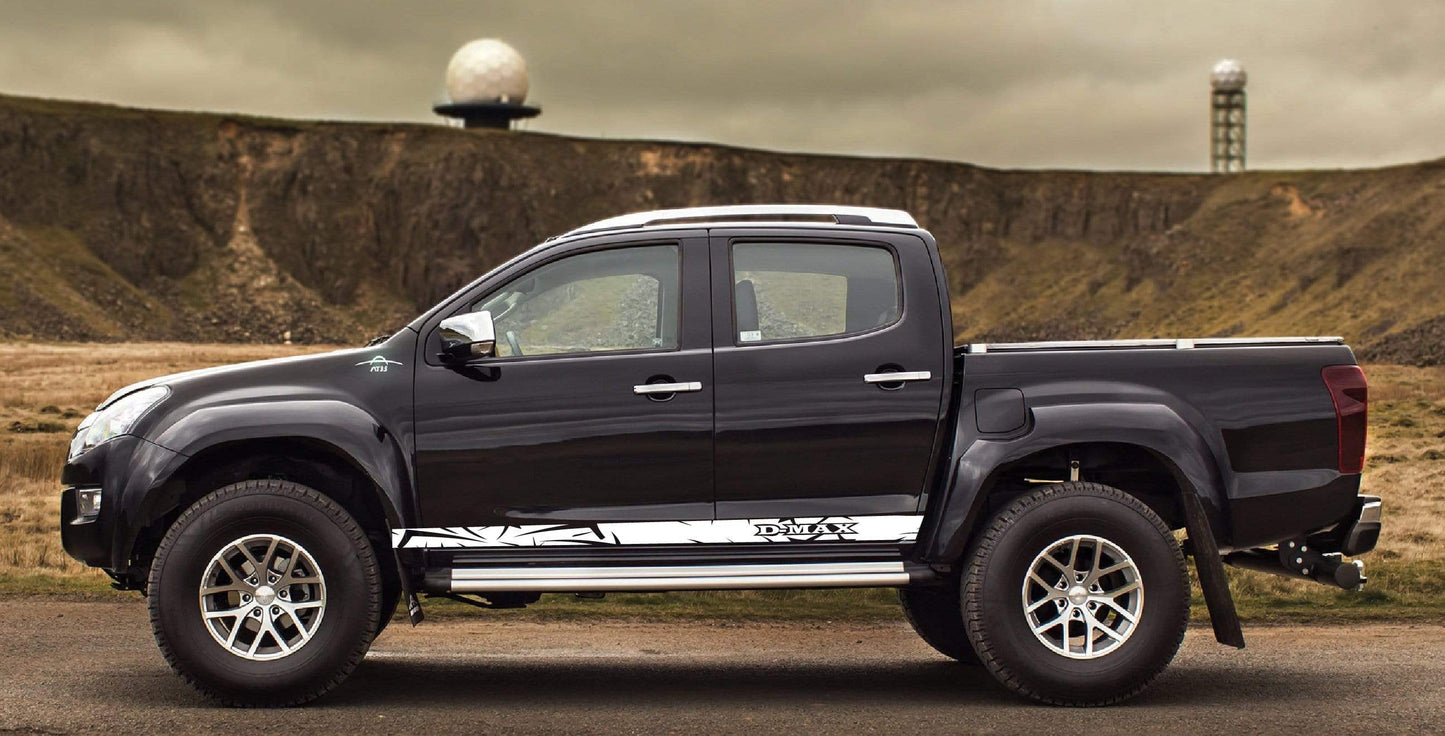 Autocollants en vinyle attrayants pour Isuzu D-Max