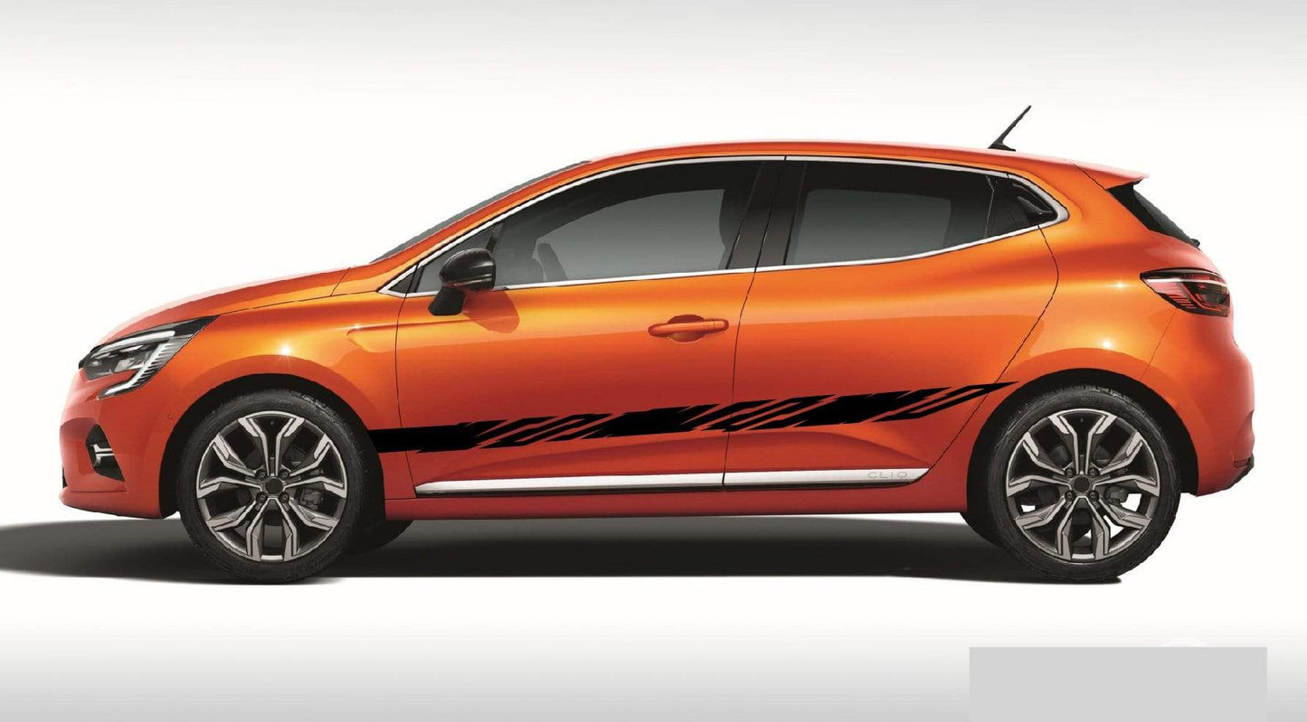 Autocollants Blaze Graphic Gift renault Racing Stripes pour Renault Clio autocollants voiture renault clio