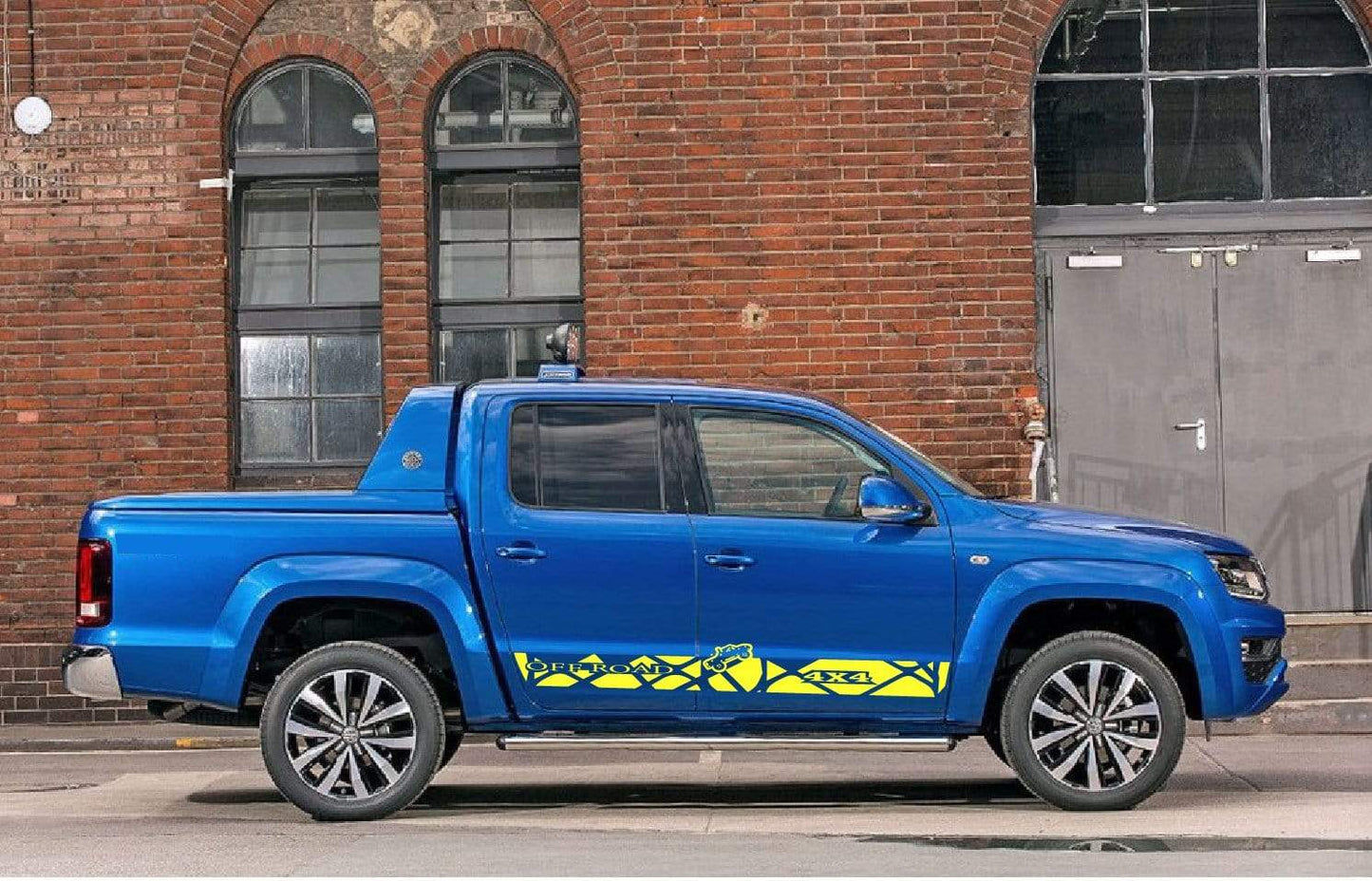 Car Graphics Compatible with vw Amarok Premium Stripe Decals for 2010–2025 Models