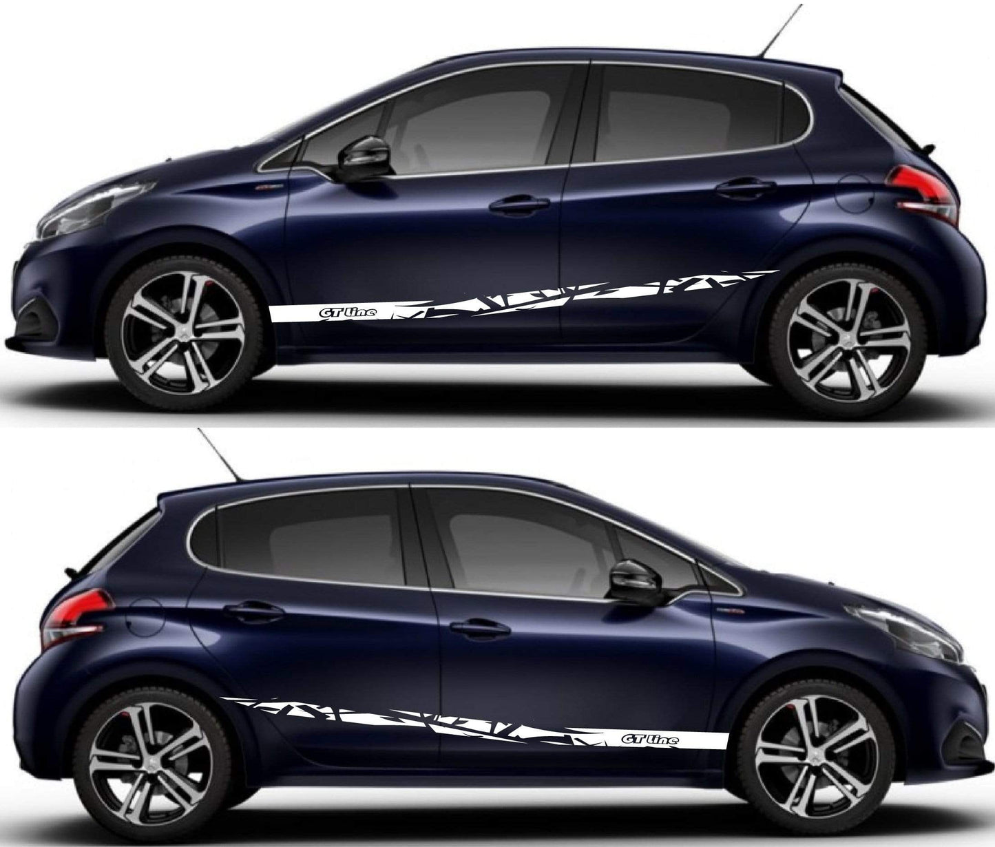 Custom Decal Vinyl Graphics Special Made for Peugeot 208 - Brothers-Graphics