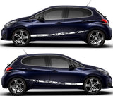 Custom Decal Vinyl Graphics Special Made for Peugeot 208 - Brothers-Graphics
