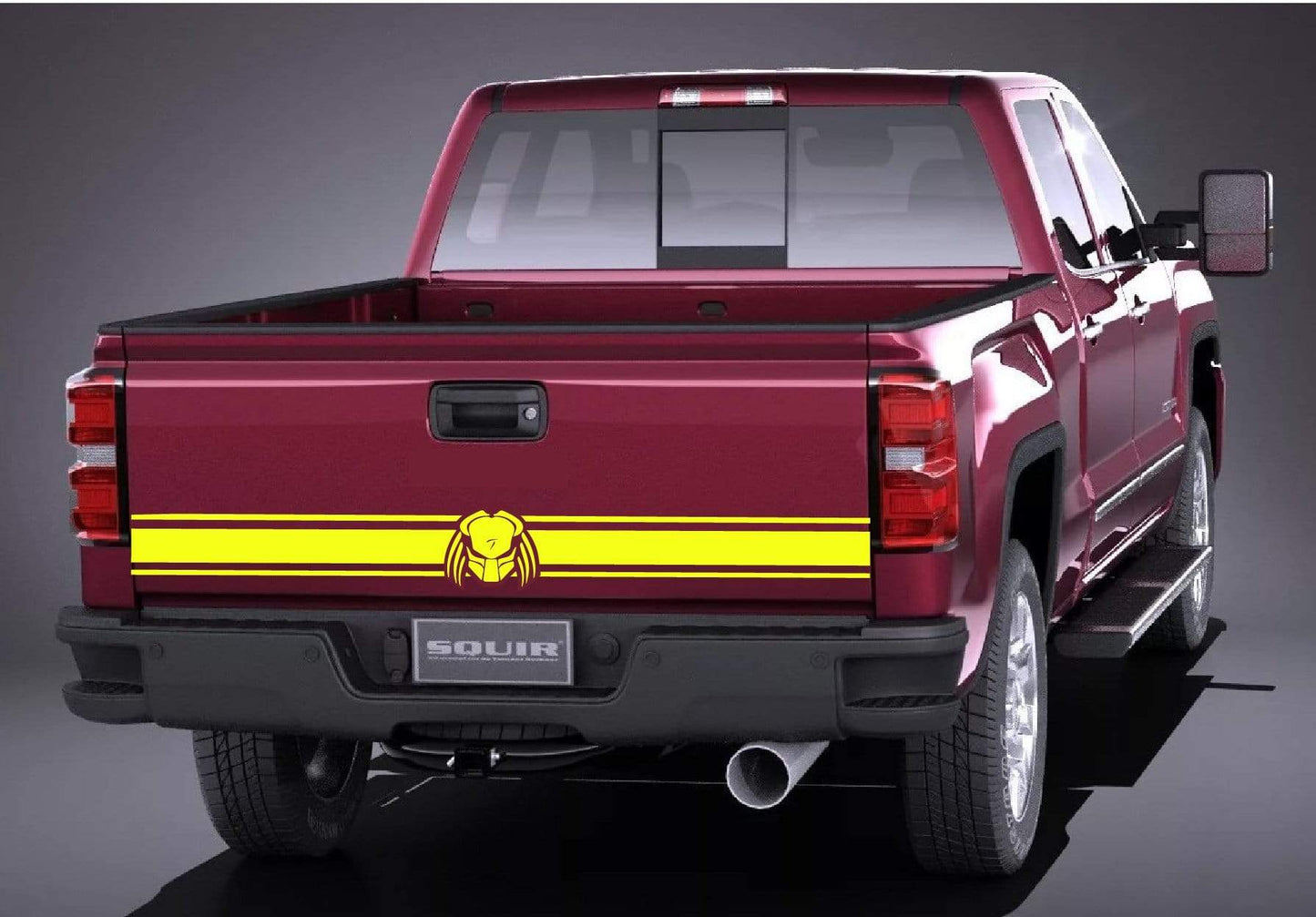Custom GMC Sierra Decals Tailgate Decal For GMC Sierra - Brothers-Graphics