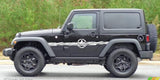 Custom Pair Decals Vinyl Stripes for Jeep Wrangler WILLYS - Brothers-Graphics