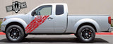 Custom Racing Decal Sticker Side Door Stripe Stickers kit for Nissan Frontier 2005-2020 - Brothers-Graphics