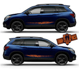 Custom Racing Decal Sticker Side Door Stripe Stickers kit Honda Passport - Brothers-Graphics
