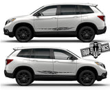 Custom Racing Decal Sticker Side Door Stripe Stickers kit Honda Passport - Brothers-Graphics