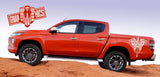 Custom Racing Decal Sticker Stripe Stickers For Mitsubishi L200 - Brothers-Graphics