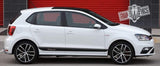 Customized Vinyl Racing Stripes For VW Polo 1994-2021 - Brothers-Graphics