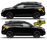 Decal Sticker Vinyl Side Racing Stripes for Honda Passport - Brothers-Graphics