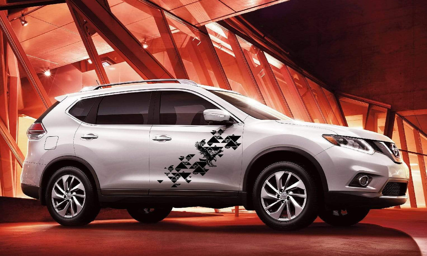 Decal Sticker Vinyl Side Racing Stripes for Nissan X-Trail