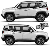 Decals Vinyl Racing Stripe Stickers For Jeep Renegade - Brothers-Graphics