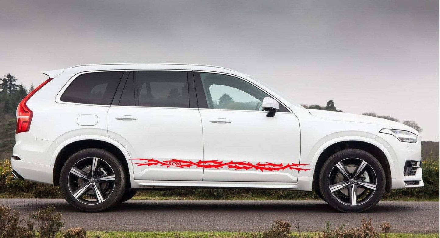 Stripes For Volvo XC90 Exclusive Racing Stickers Vinyl 1995-2026