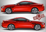 Graphics Racing Decal Sticker Side Stripe Ford Mustang 2000-2020 - Brothers-Graphics