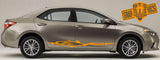 Graphics Racing Line Sticker Car Vinyl Stripes For Toyota Corolla - Brothers-Graphics