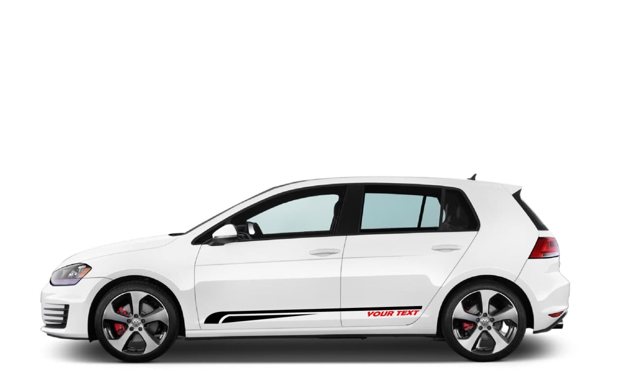 Vinyl Graphics Line Block graphic universal sticker decal for Car Any Vehicle | UNIVERSAL STICKERS