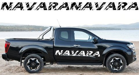 Vinyl Graphics Logo Unique Design Vinyl Stripes Compatible With Nissan Navara 2002-2022