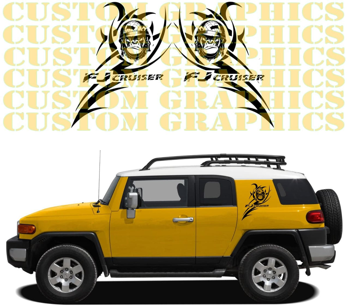 FJ CRUISER CAMPERS DAYS ステッカー 7枚セット FJ CRUISER CAMPERS DAYS ステッカー 7枚セット FJ CRUISER