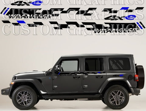 Vinyl Graphics New 2021 Beat Design Graphic Stickers Compatible with Jeep Wrangler